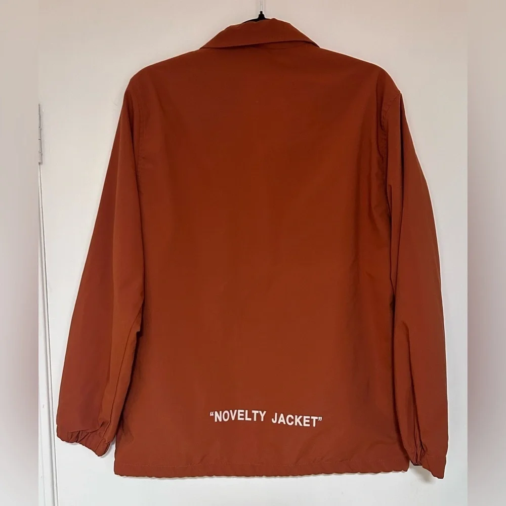 Men's Rust Coach Jacket - Picture 2 of 5